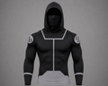 T- Shirt Compression Hood and Mask Mark Viltrumite