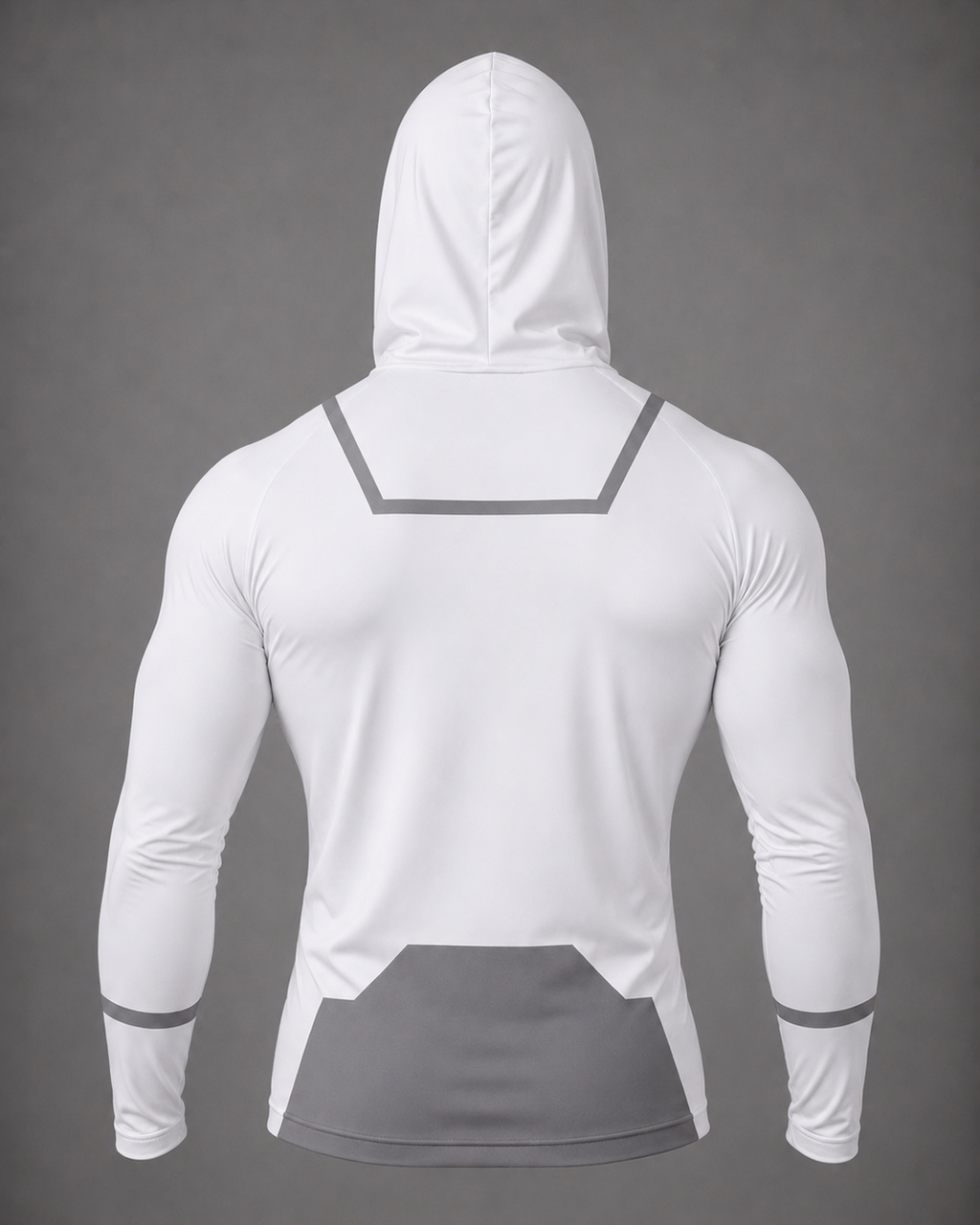 T Shirt compression hood and mask Conquest